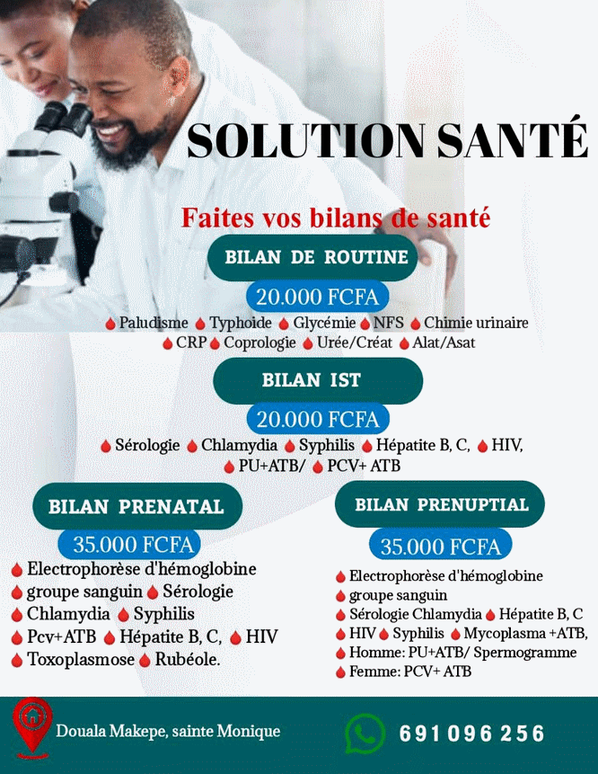 Solution Santé Cameroun